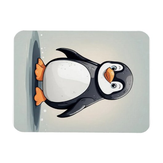 Kleiner Pinguin Magnet (Horizontal)