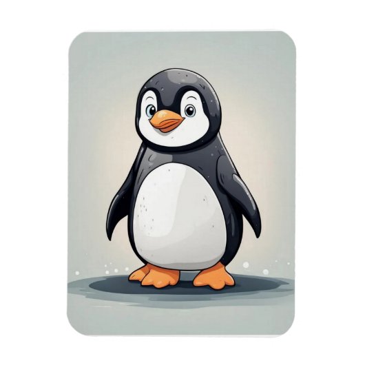 Kleiner Pinguin Magnet (Vertikal)