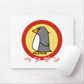 Kleiner Pinguin Mousepad (Mit Mouse)