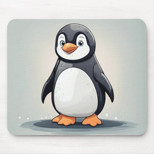 Kleiner Pinguin Mousepad (Vorne)