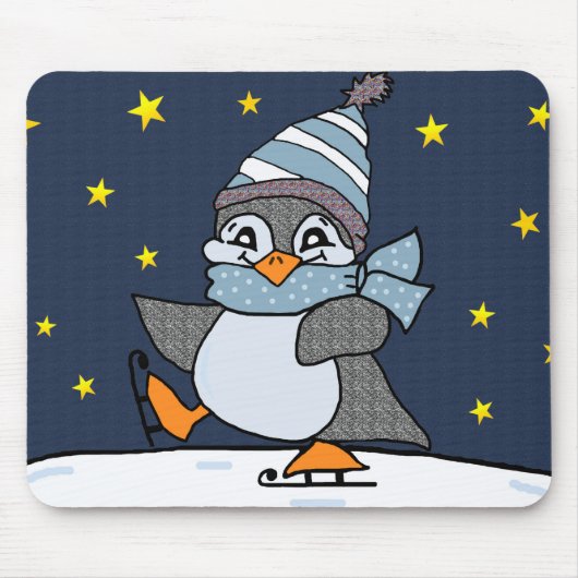 Kleiner Pinguin Mousepad (Vorne)