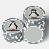 Kleiner Pinguin Pokerchips (Stapel)