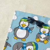 Kleiner Pinguinhintergrund Strandtuch (Beispiel)