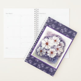 Kleiner Planer Lavender Daisies