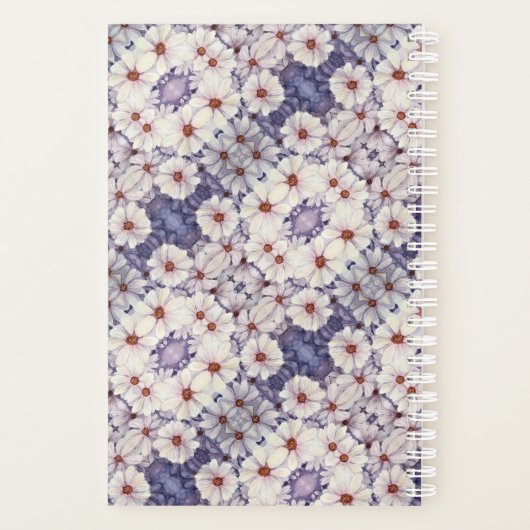 Kleiner Planer Lavender Daisies (Rückseite)