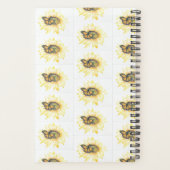 Kleiner Planer Monarch & Sonnenblume (Rückseite)