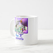 Kleiner Planeten Flocker Aufklärer Kaffeetasse (Vorderseite Links)