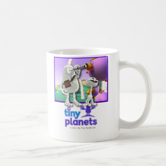 Kleiner Planeten Flocker Aufklärer Kaffeetasse (Rechts)