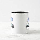 Kleiner Polizeioffizier Geburtstag | Personalisier Tasse (Zentrum)