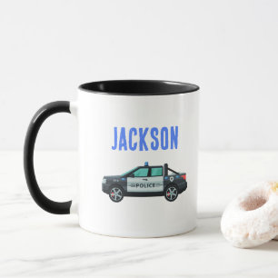 Kleiner Polizeioffizier Geburtstag Personalisier Tasse