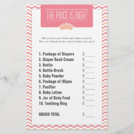 Kleiner Preis Prinzessin-Babyparty ist recht Briefpapier