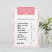 Kleiner Preis Prinzessin-Babyparty ist recht Briefpapier (Stehend Vorderseite)