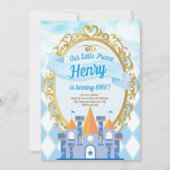 Kleiner Prinz Birthday Party Einladung (Vorderseite)