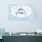 Kleiner Prinz, blaue Babyparty Banner (Messeveranstaltung)