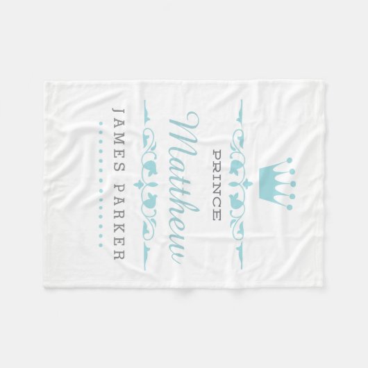 Kleiner Prinz Fleece Blanket (Vorderseite (Horizontal))