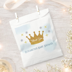 Kleiner Prinz Jungen-Baby-Party Geschenktütchen