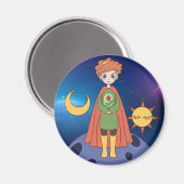 Kleiner Prinz Magnet (Vorderseite/Rückseite)