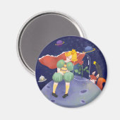 Kleiner Prinz Magnet (Vorderseite/Rückseite)