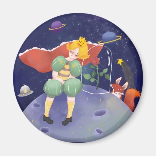 Kleiner Prinz Magnet (Vorne)