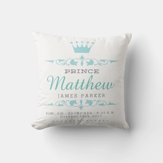 Kleiner Prinz Nursery Pillow Kissen (Vorderseite)