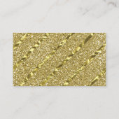 Kleiner Prinz-Windeln-Raffle-Ticket, Imitat-Glitze Begleitkarte (Rückseite)