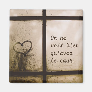 Kleiner Prinz Zitat Magnet