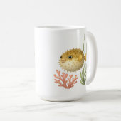 Kleiner Puff der Persönlichkeit Kaffeetasse (VorderseiteRechts)