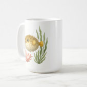 Kleiner Puff der Persönlichkeit Kaffeetasse (Vorderseite Links)