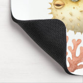 Kleiner Puff der Persönlichkeit Mousepad (Ecke)