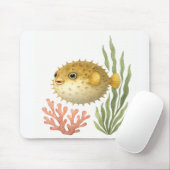 Kleiner Puff der Persönlichkeit Mousepad (Mit Mouse)