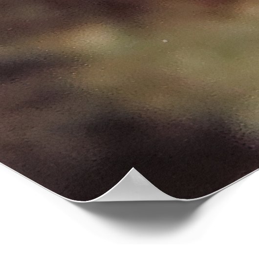 Kleiner Puffer Poster (Ecke)