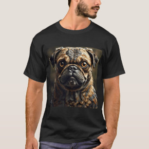 Kleiner Pug-Raptor T-Shirt