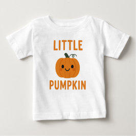Kleiner Pumpkin Niedlicher Fall Baby T-shirt