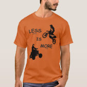 Kleiner (Räder) ist mehr (Spaß)!  In KTM Farben T-Shirt (Vorderseite)