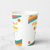 Kleiner Ray an der neutralen Baby-Dusche des Sonne Pappbecher (Links)