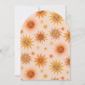 Kleiner Ray der Sonnenschein-Watercolor-Babydusche Einladung (Rückseite)