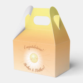Kleiner Ray mit Sonnenschein-Baby-Dusche Geschenkschachtel