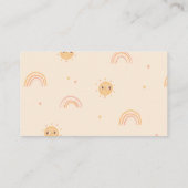 Kleiner Ray-out-Regenbogen-Kinderdusche Begleitkarte (Rückseite)