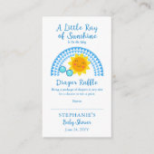 Kleiner Ray von Sonnenschein-Baby-Duschdusche Wind Begleitkarte (Vorderseite)