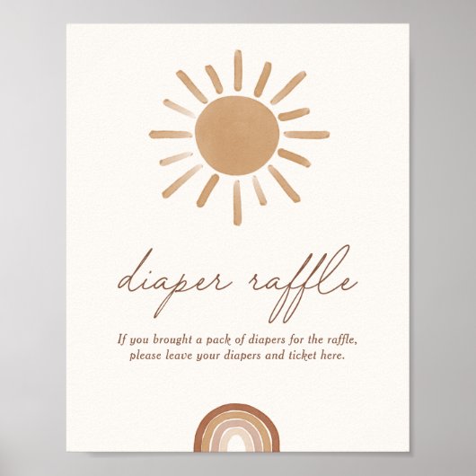 Kleiner Ray von Sonnenschein-Baby-Duschdusche Wind Poster (Vorne)