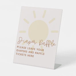 Kleiner Ray von Sonnenschein-Baby-Duschdusche Wind Sockelschild