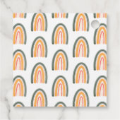 Kleiner Ray von Sunshine Boho Rainbow Baby Dusche Geschenkanhänger (Rückseite)