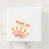 Kleiner Ray von Sunshine Boho Sun Babydusche Runde Geschenkanhänger (Beispiel)