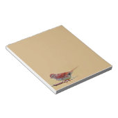 Kleiner Red Bird Notepad Notizblock (angewinkelt)