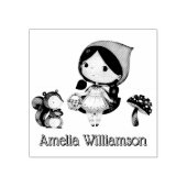 Kleiner Red Riding Hood Kindergarten Vorschule Gummistempel (Prägung)