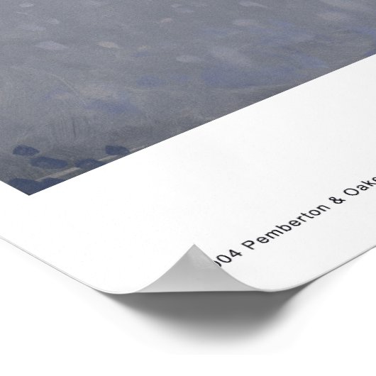 Kleiner Reisende Poster (Ecke)