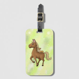 Kleiner Reiter Gepäckanhänger