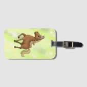 Kleiner Reiter Gepäckanhänger (Vorderseite (Horizontal))