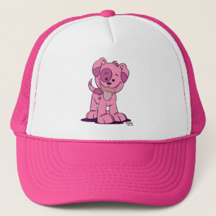 Kleiner rosa Hut Truckerkappe