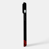 Kleiner roter Drache iPhone Hülle (Linke Seite)